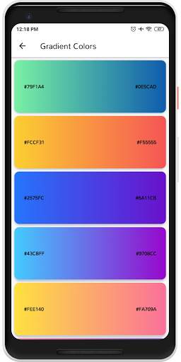 Material Design Color Palettes screenshot 6