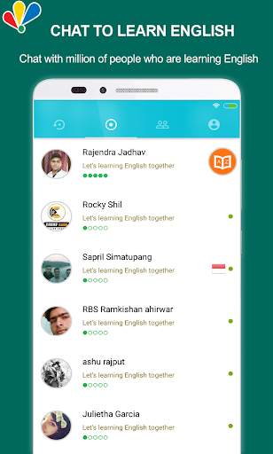 Chat to learn English screenshot 1