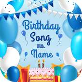 Birthday Song With Name logo