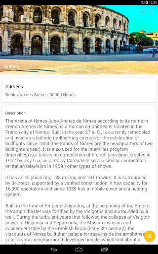 My Nîmes - tourist guide of the city of Nîmes screenshot 13
