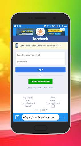 Blue Web Browser screenshot 4