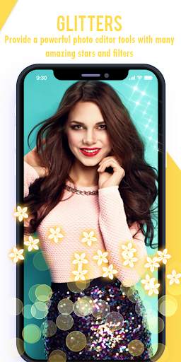 Glitter Camera Effect 7 تصوير الشاشة