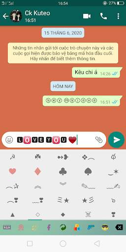 Fancy Keyboard screenshot 2
