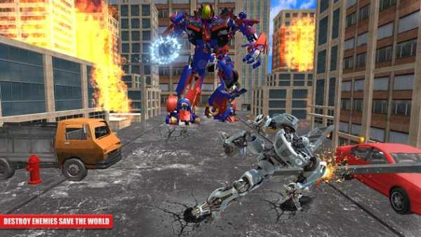 Robots War Real Fighting Game screenshot 2