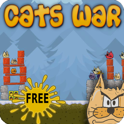 Angry Cats War: snowballs icon
