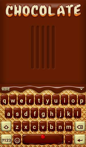 Chocolate Animated Keyboard screenshot 2