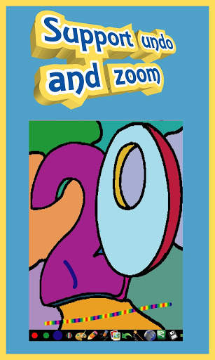 Disegni da colorare - Numeri screenshot 7