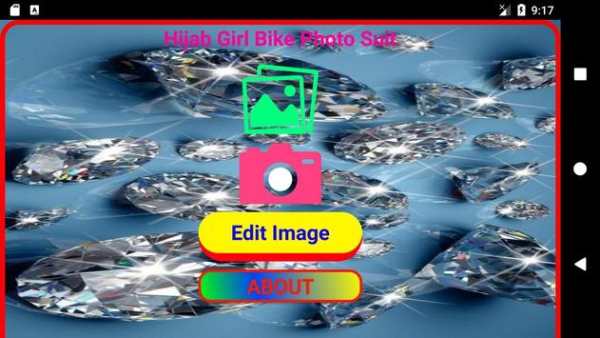 Hijab Girl Bike Photo Suit screenshot 2