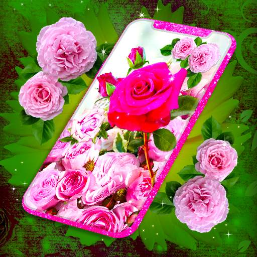 Pink Rose 4K Live Wallpaper 6.9.37