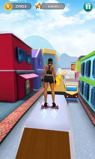 นักท่องโฮเวอร์บอร์ด 3D screenshot 1