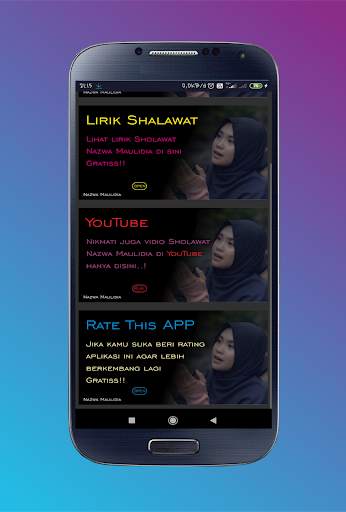 Shalawat Nazwa Maulidia Full Offline 2020   Lirik screenshot 6