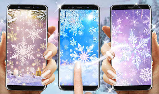 Snowflake Live Wallpaper screenshot 2
