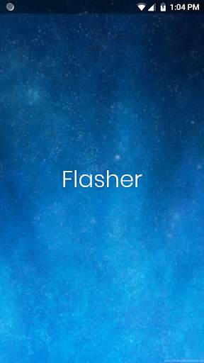 Flashlight Flasher Free Torch screenshot 1