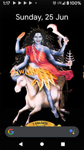 4D Nava Durga Live Wallpaper screenshot 1