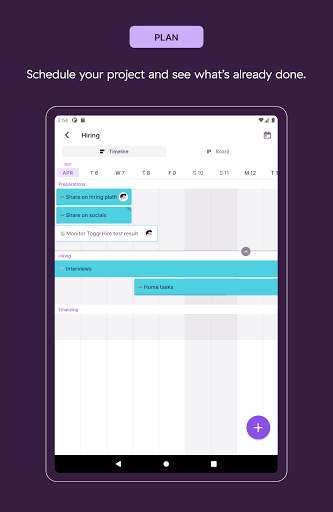 Toggl Plan скриншот 7