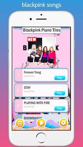 Black Pink Piano Tiles screenshot 4