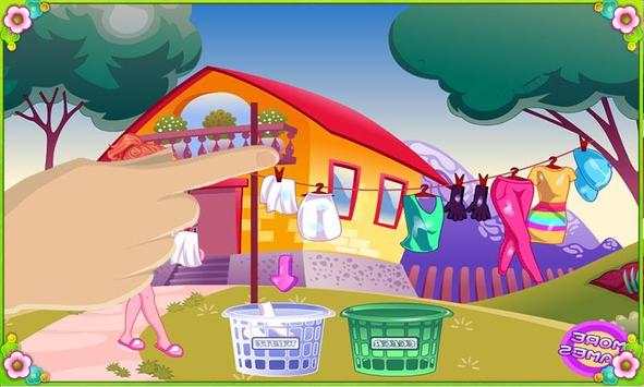 Laundry games for girls screenshot 4