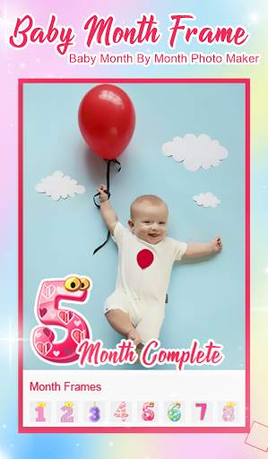 Baby Month Complete Photo Frame - Baby Collage screenshot 5