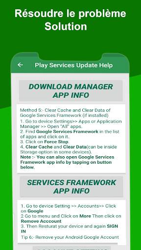 Play Services Update Services screenshot 2
