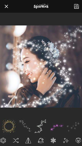 Snowfall Overlay Photo App скриншот 5