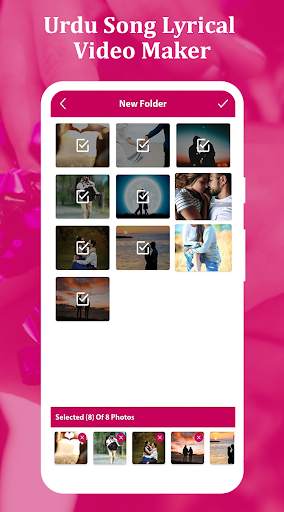 Urdu Photo lyrical video maker - Mbit Video Maker screenshot 3