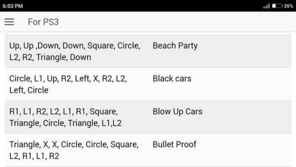Codes for GTA San Andreas Game screenshot 8