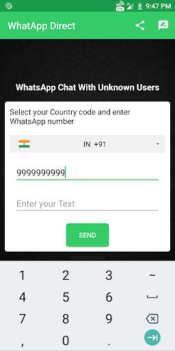 Chat without save number on Watsap - No Ads screenshot 2