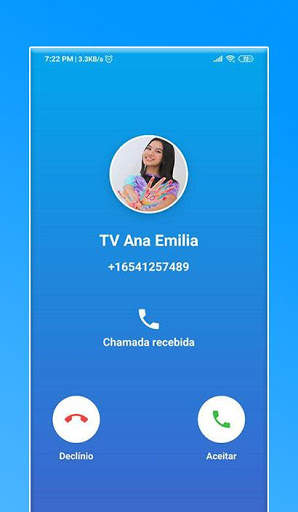 tv ana emilia Fake Video Call in real life screenshot 2