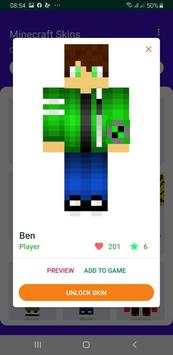 Skins Ben 10 For Minecraft screenshot 3
