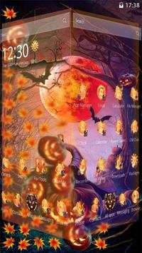 Scary Pumpkin Night Gravity Theme screenshot 5
