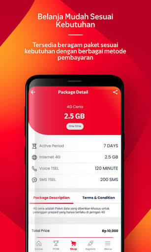 MyTelkomsel - Beli Pulsa/Paket & dapat kuota 7.5GB screenshot 4