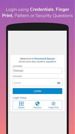 Password Secure screenshot 1