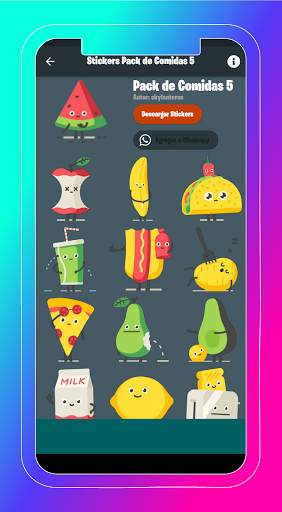 Food and Drink Stickers screenshot 6