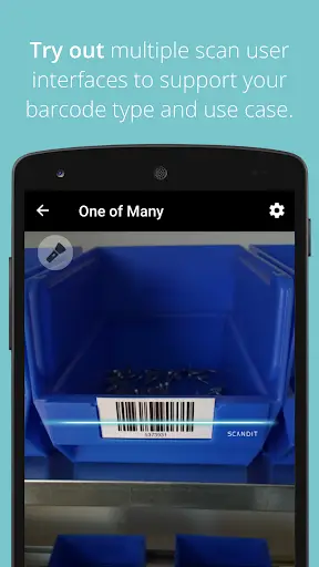 Scandit Barcode Scanner Demo screenshot 3