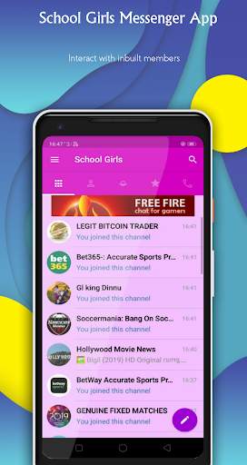 School Girls Messenger screenshot 2