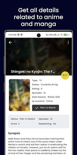 Sushi - MyAnimeList App screenshot 2