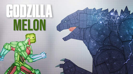 Godzilla mod Melon Playground screenshot 3