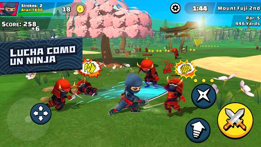 Ninja Golf ™ screenshot 1