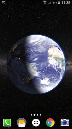 Earth Planet 3D Live Wallpaper Pro screenshot 4