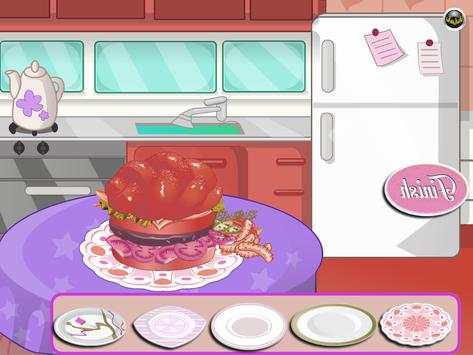 decorat humberger game cooking screenshot 6