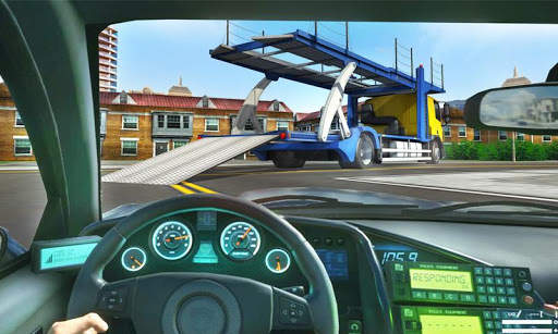 Car Transporter Cargo Truck Driving Game 2020 screenshot 4
