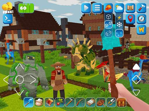 RaptorCraft 3D: Survival Craft ► Dangerous Worlds screenshot 24