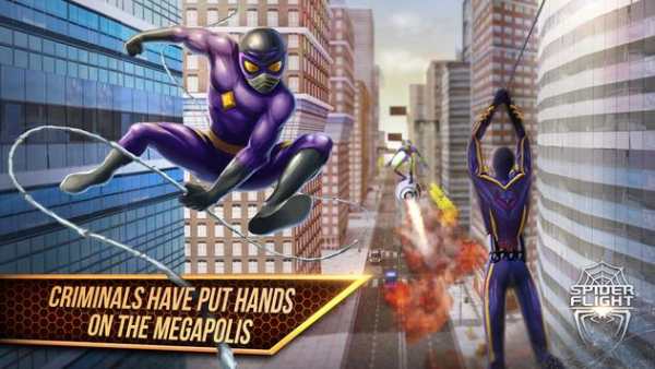 Spider Flight 3D - Superhero screenshot 1
