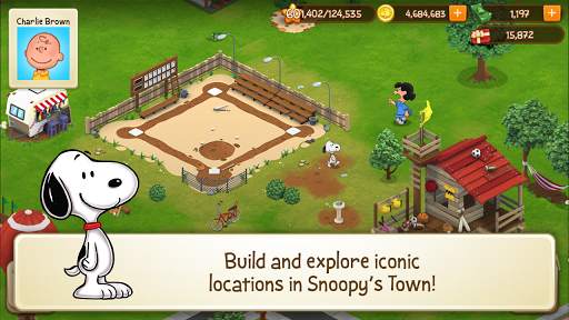 Snoopy's Town Tale CityBuilder screenshot 1