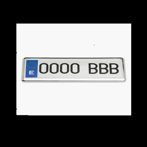 Listado matriculas vehículos icon