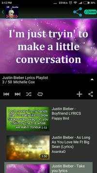Songs Justin Bieber screenshot 4