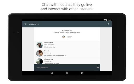 Spreaker Podcast Player - Free Podcasts App 10 تصوير الشاشة