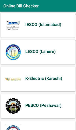 Electricity Bill Checker Wapda new 2020 screenshot 1