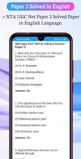 NTA UGC Net Solved Paper in Hindi and English screenshot 4