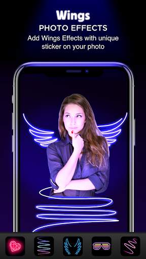 Neon Photo Editor Pro: Drip Art, Neon Line Art screenshot 4